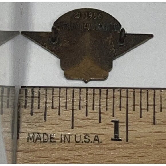 1991 HARLEY OWNERS GROUP HOG H.O.G. LOH LADIES CHAPTER MEMBER PIN - Picture 5 of 6